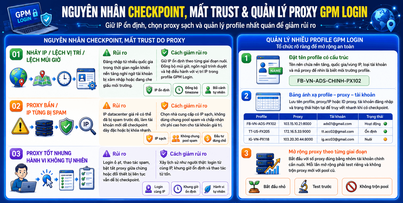 Nguy&ecirc;n nh&acirc;n checkpoint mất trust do proxy